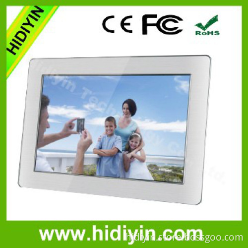 10.1inch High resolution digital photo frame webcam
